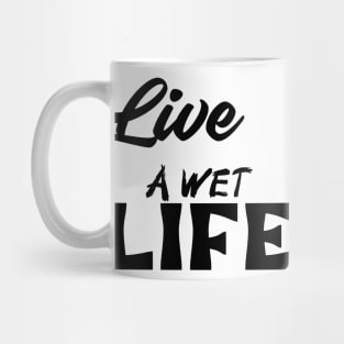 swimmers humor, fun swimming, quotes and jokes v39 Mug